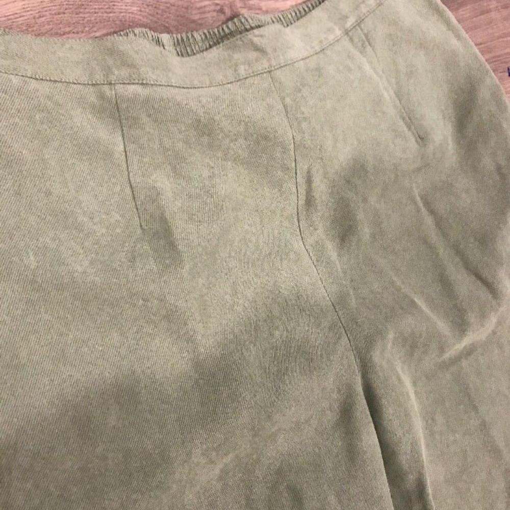 🌵 Alfred Dunner Plus Size Pant 20W Green Pull On - Picture 5 of 7